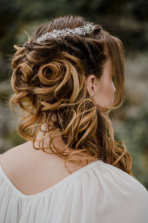 Hochzeit Braut Frisur