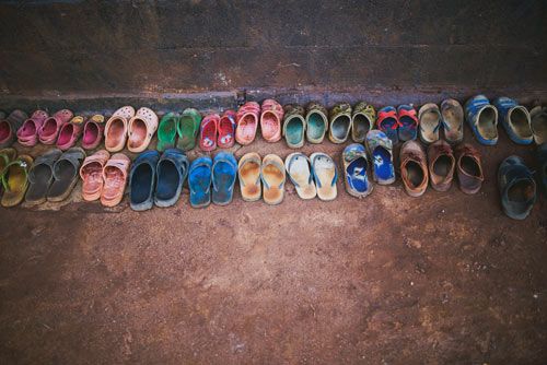 Reisefotografie Thailand, Schule in Nordthailand