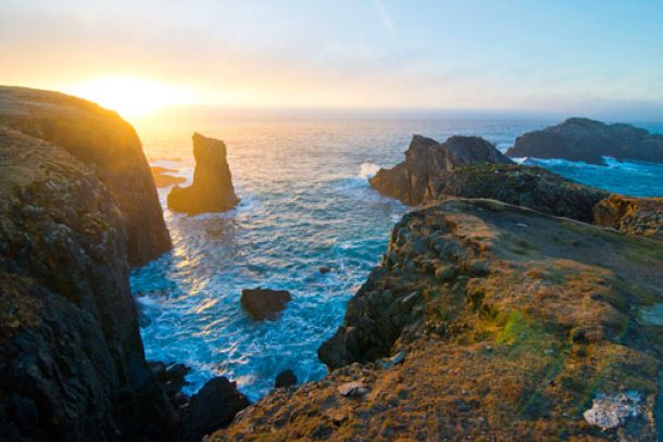 Reisefotografie Schottland, Sonnenuntergang