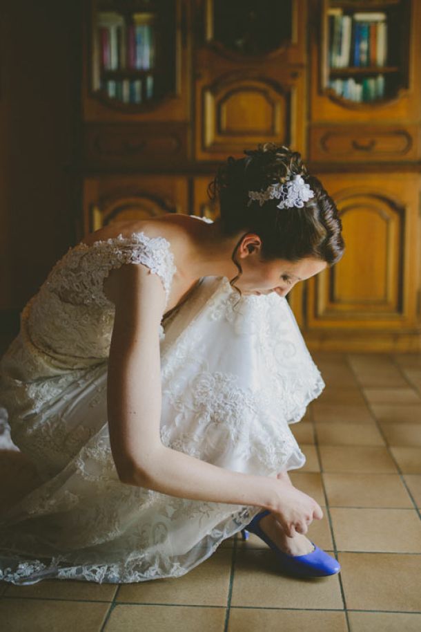 Hochzeit Braut getting ready